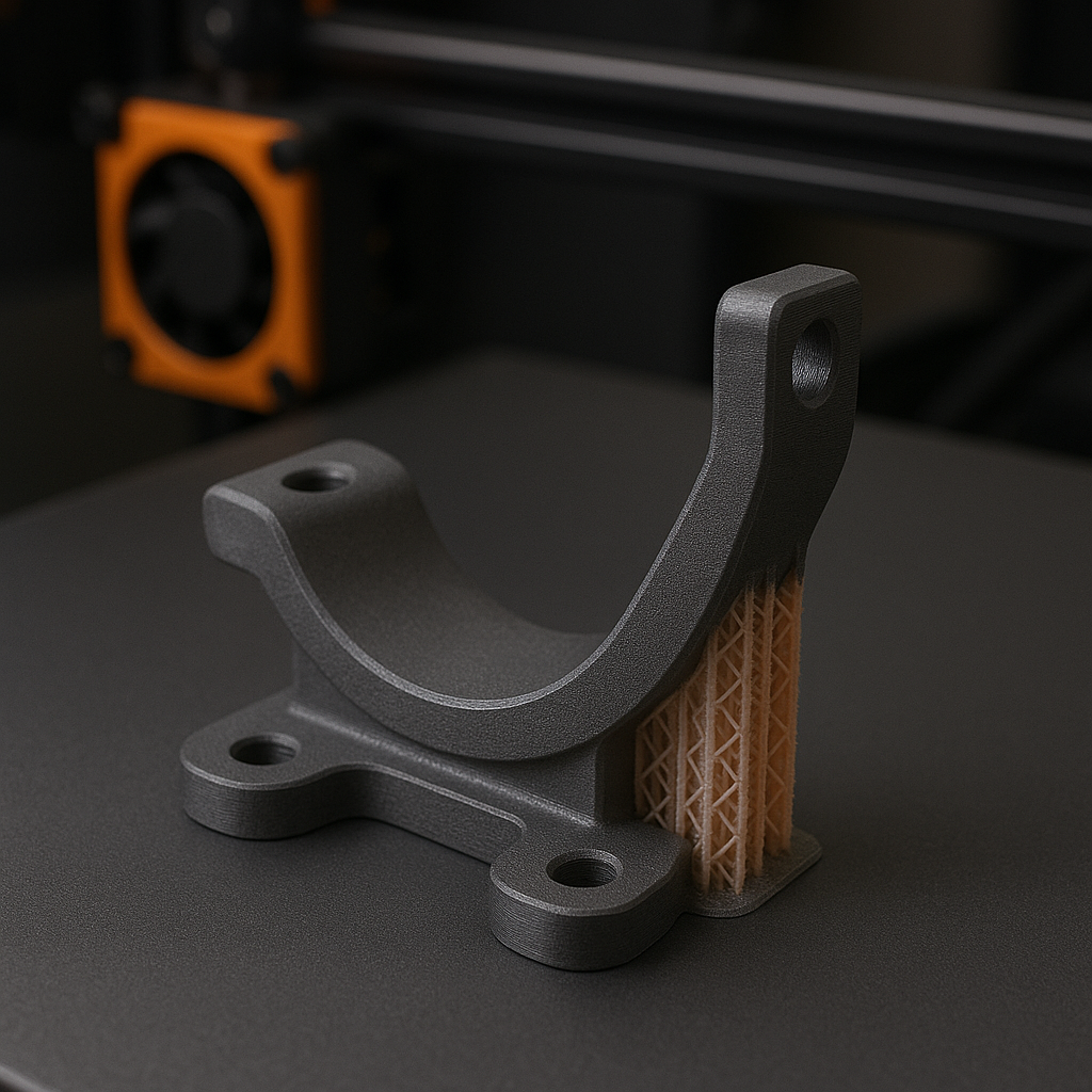 Nowa metoda druku redukująca odpady – rozpuszczalne lub wielomateriałowe podpory